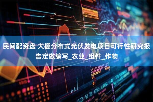 民间配资盘 大棚分布式光伏发电项目可行性研究报告定做编写_农业_组件_作物